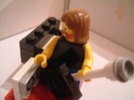 Mike recording TB,Lego(tm) Version