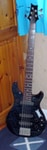 1989 PRS Bass 5, Whale Blue, s/n 990631